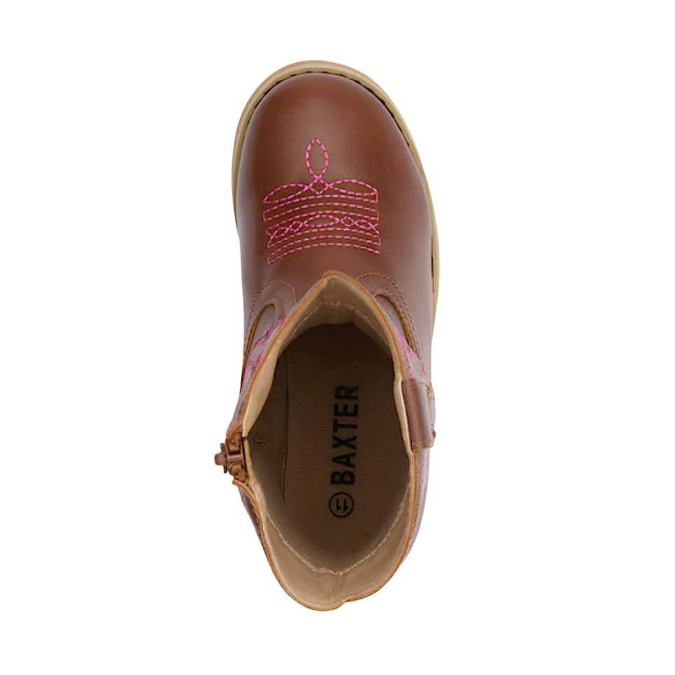 Baxter Junior Western Boots - Rose Pink