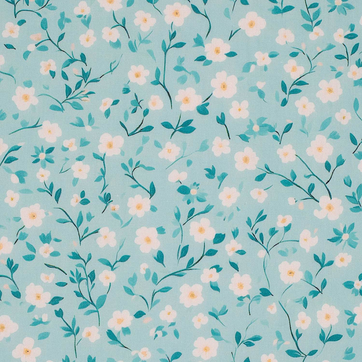 Just Country Infant Frankie Short Sleeve Full Button Jumpsuit - Turquoise Floral