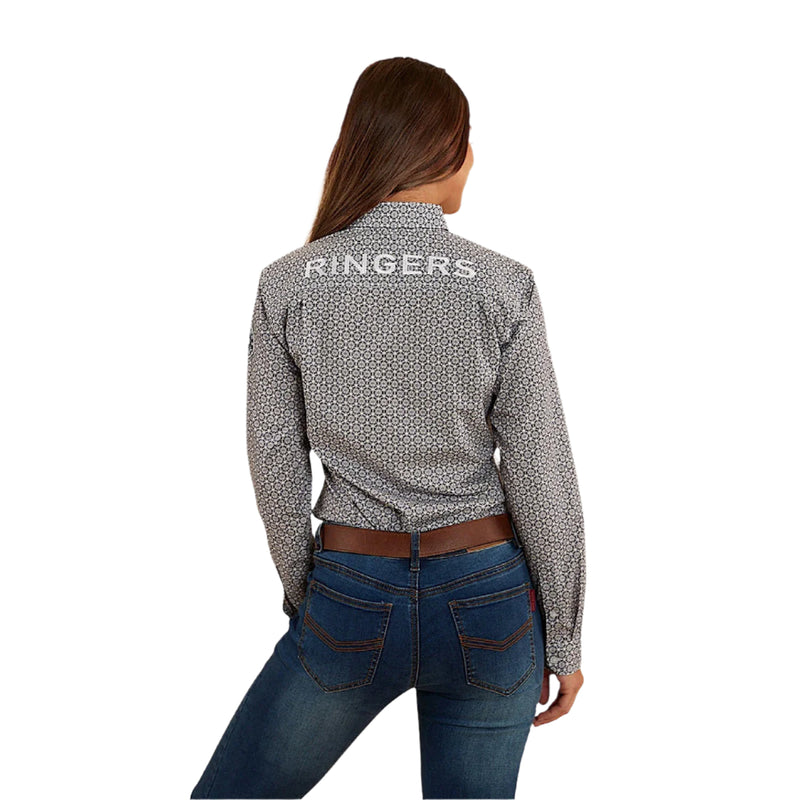 Ringers Western Women’s Kacey Dress Shirt - Blue