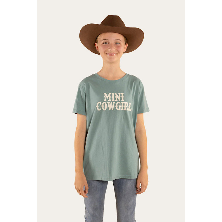 Ringers Western Kids Mini Rancher Classic Fit T-Shirt - Sea Green