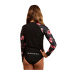 Ringers Western Kid's Gabrielle Swim Rashie - Black/Silver