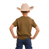 Ringers Western Kid's Buck Classic Fit T-Shirt - Military Green