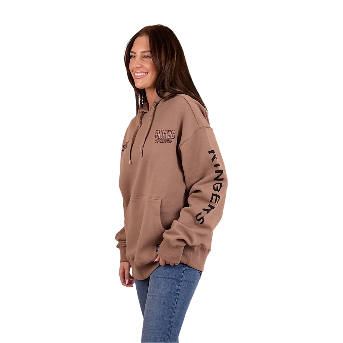 Ringers Western Unisex KNX Oversized Hoodie - Camel