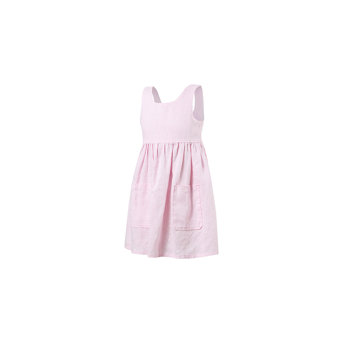 Pilbara Girl’s Zoe Linen Sundress - Pink
