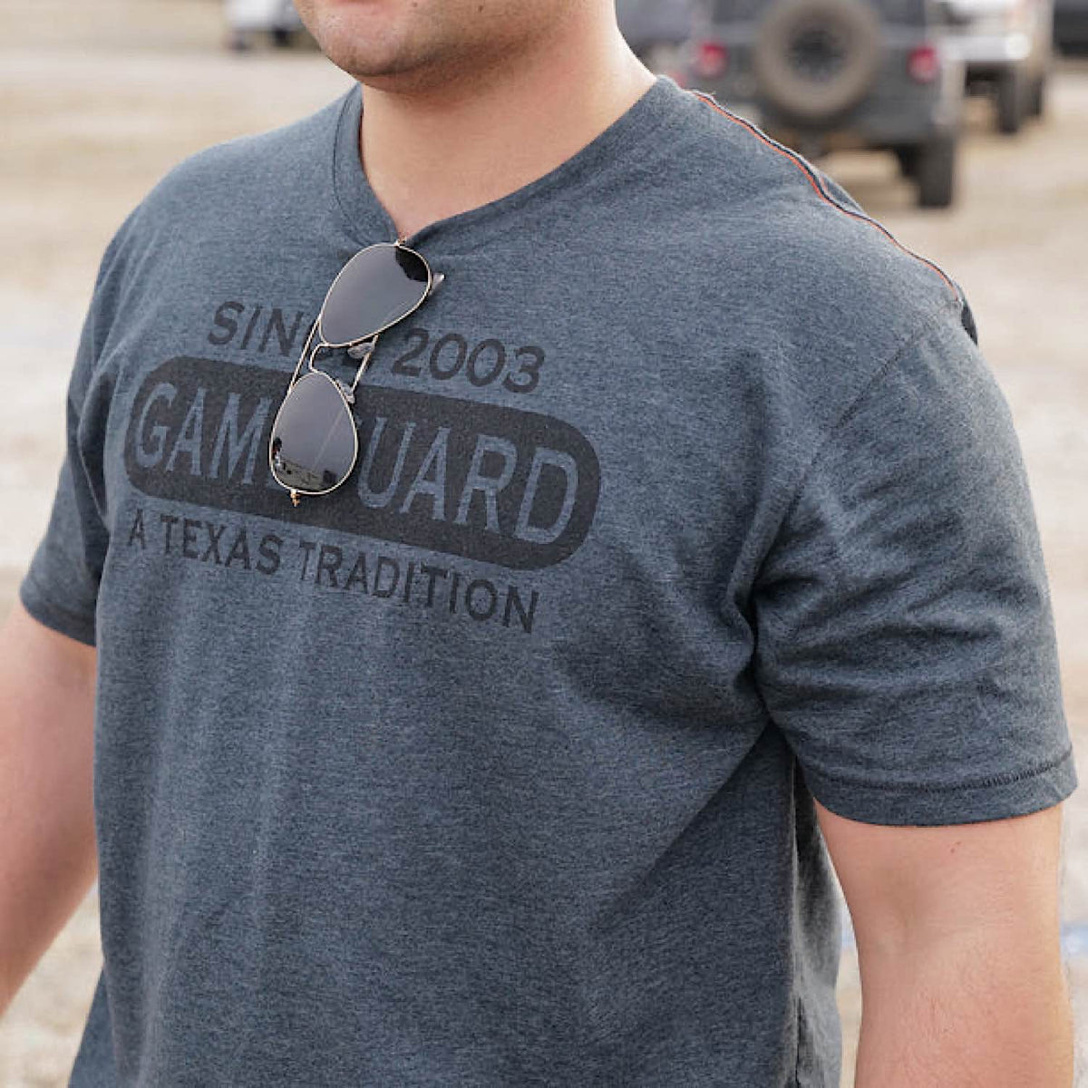 GameGuard Men's Graphic Tee - Charcoal