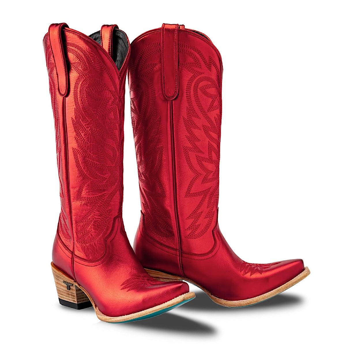 Lane Boots Smokeshow Boot - Red Metallic