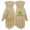 John Deere Women's Water Resistant Driver Leather Gloves