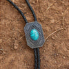 Ringers Western Antique Sliver Bolo Tie - Laredo