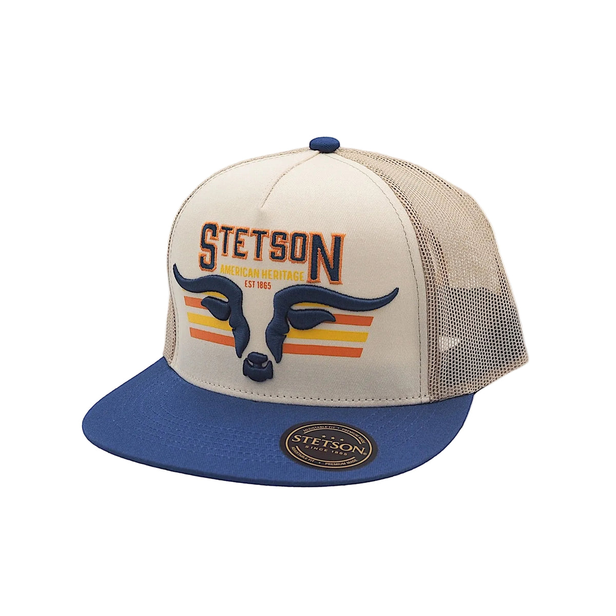 Stetson Longhorn Trucker Cap - Blue