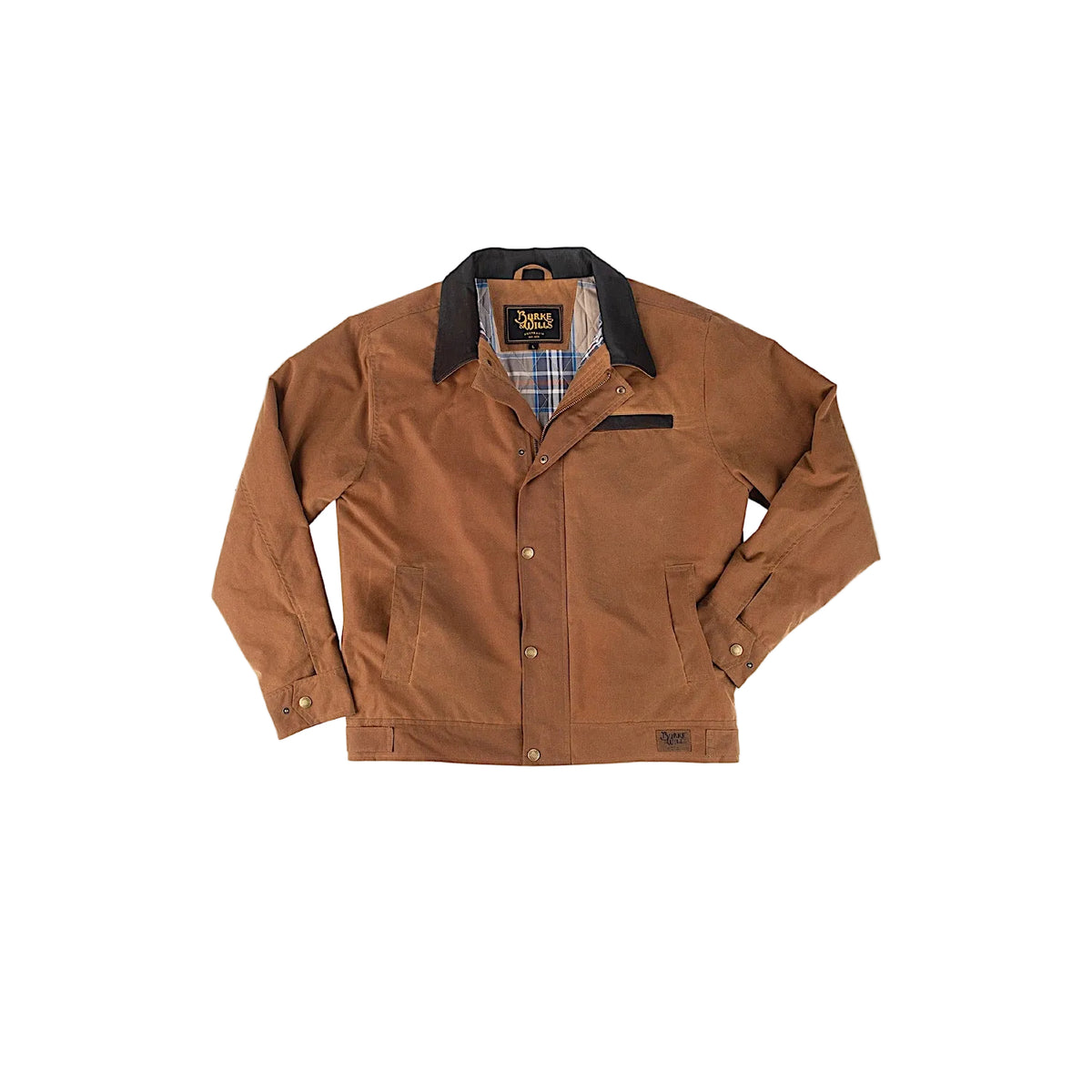 Burke & Wills Men’s Swan Hill Bomber Jacket - Dark Camel