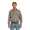 Ringers Western Men's Dillinger Western Shirt - Dark Sand