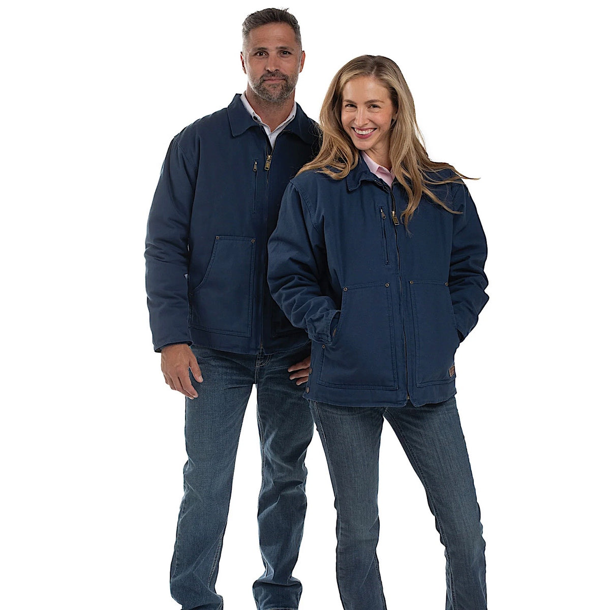 Just Country Unisex Diamantina Jacket - Navy