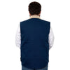 Just Country Mens Diamantina Sherpa Vest Navy