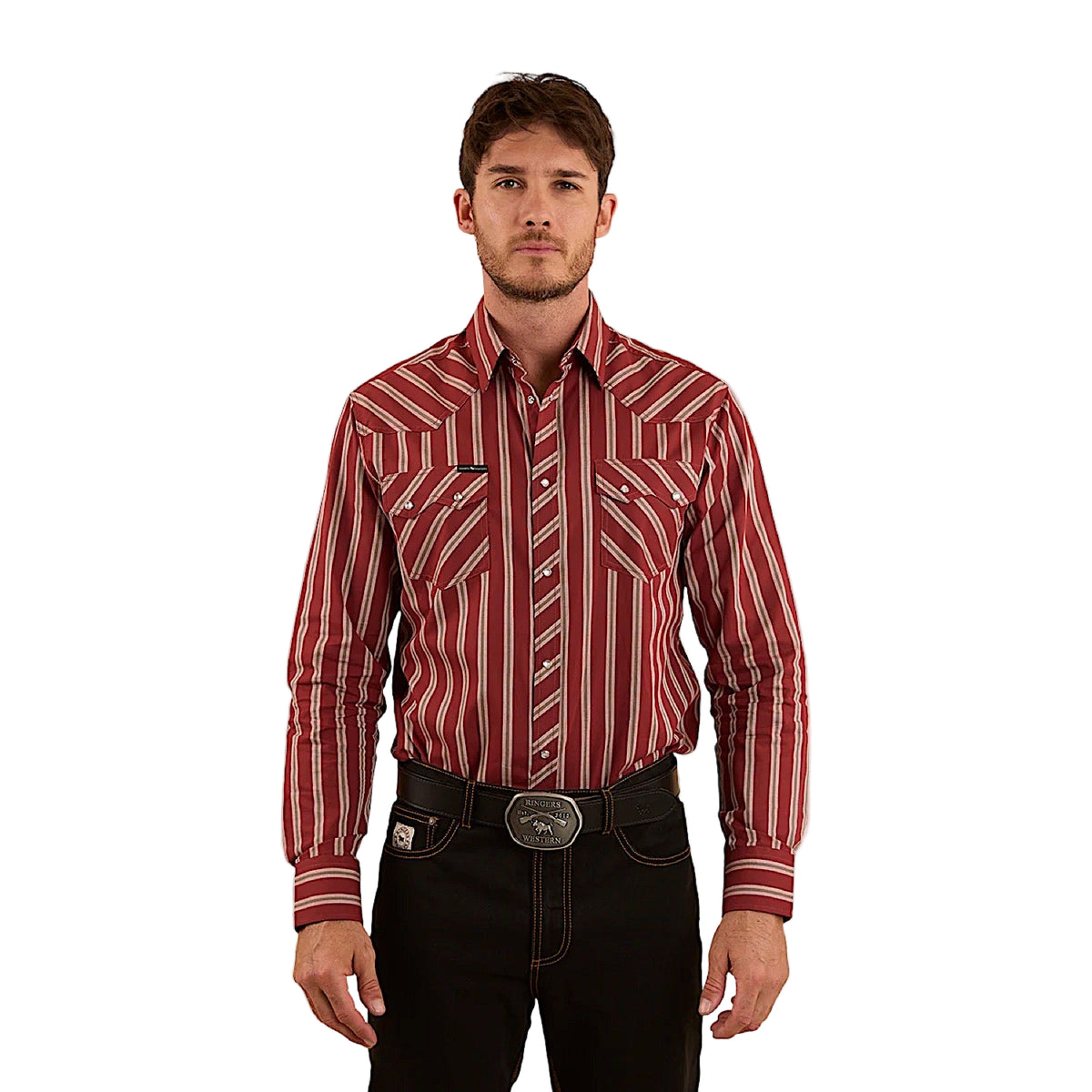 Ringers Western Men's Mapleton Western Dress Shirt - Cedar