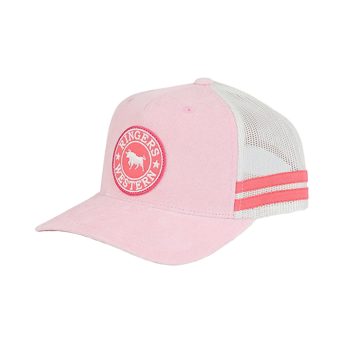 Ringers Western Kid's McCoy Trucker Cap - Barely Pink