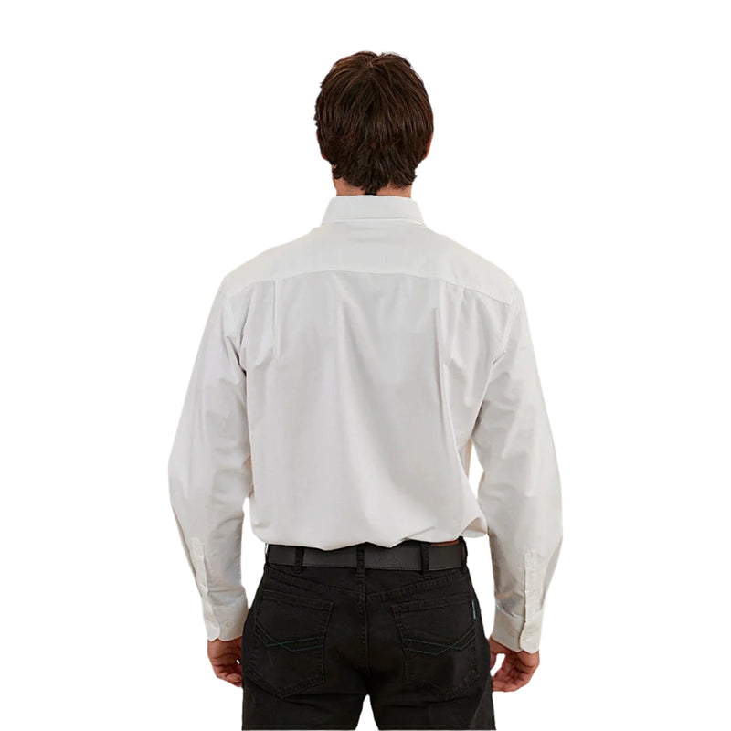 Ringers Western Men’s Whyalla Dress Shirt - White