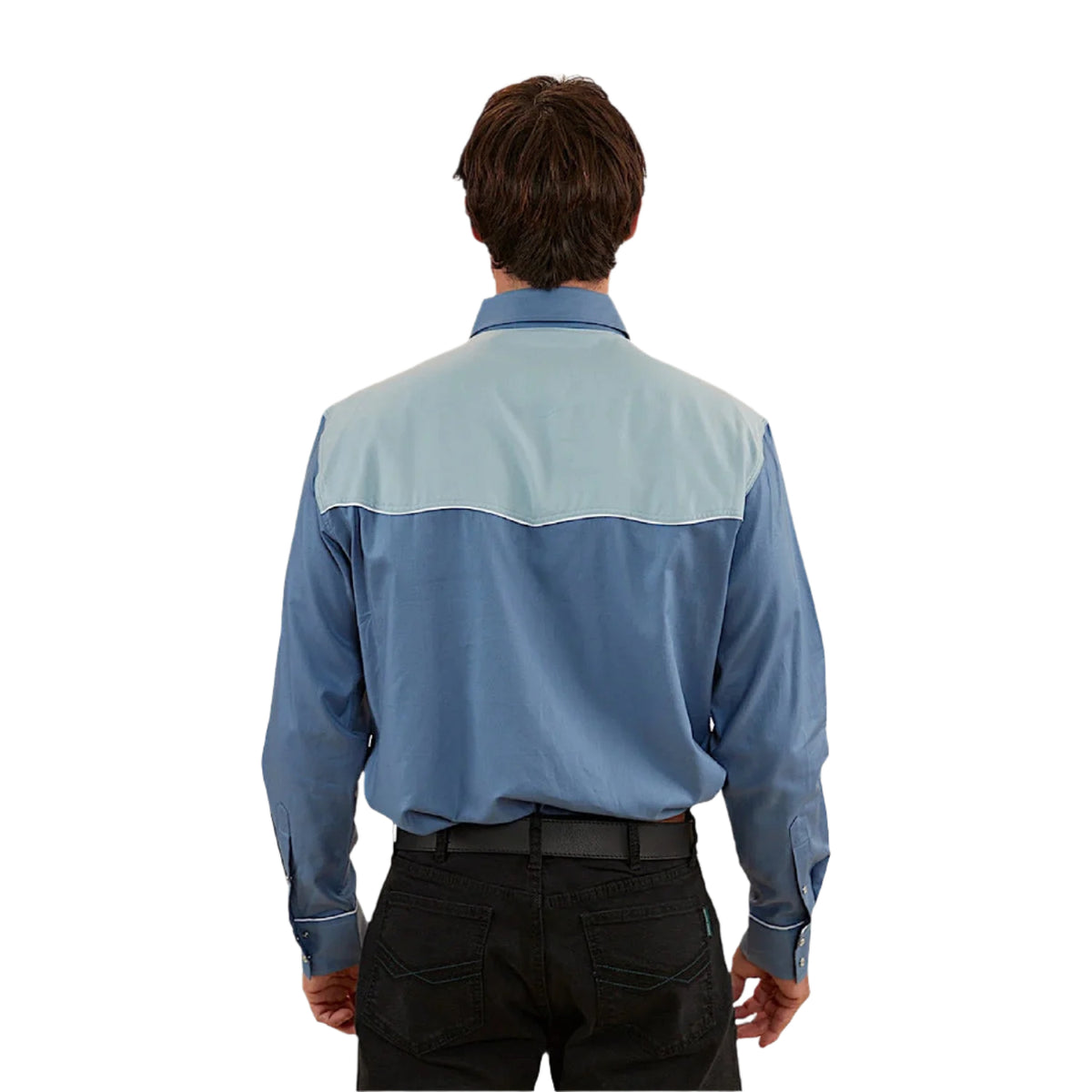 Ringers Western Men’s Western Shirt - Blue