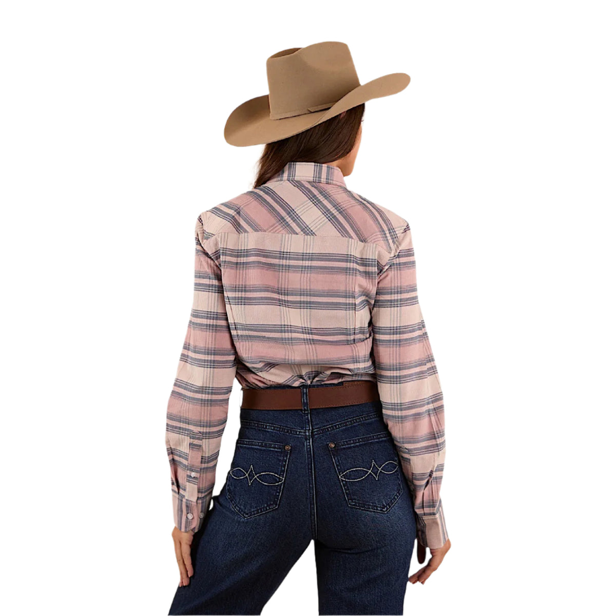 Ringers Western Women's Millicent Flannel - Rosey Pink