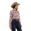 Ringers Western Women's Millicent Flannel - Rosey Pink
