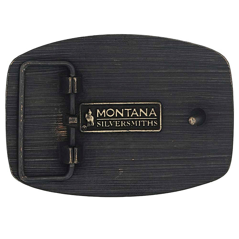 Montana Silversmiths Longhorn Legend Attitude Buckle
