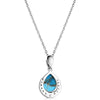 Montana Silversmiths Blue Rivers Turquoise Necklace