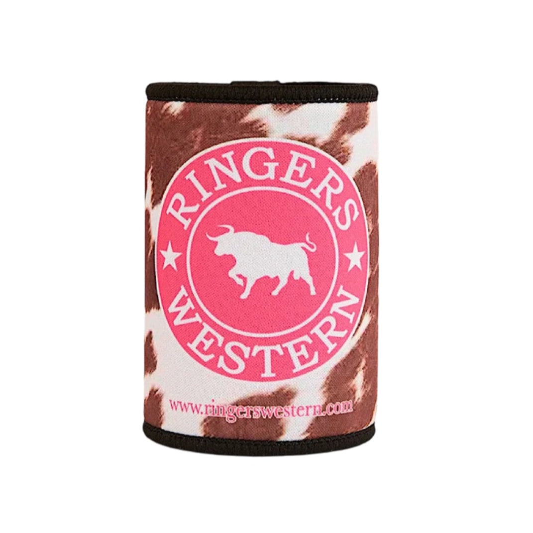 Ringers Western Daisy Stubby Cooler - White/Tan