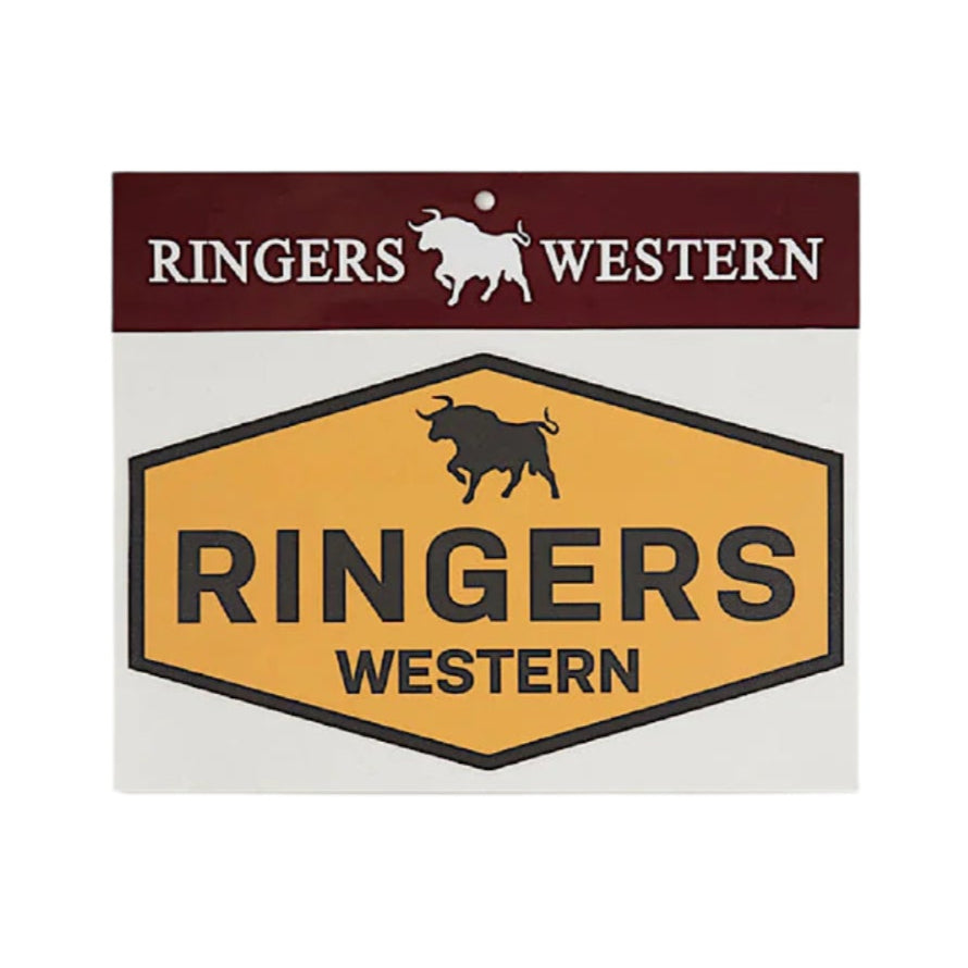 Ringers Western Servo Sticker - Yellow