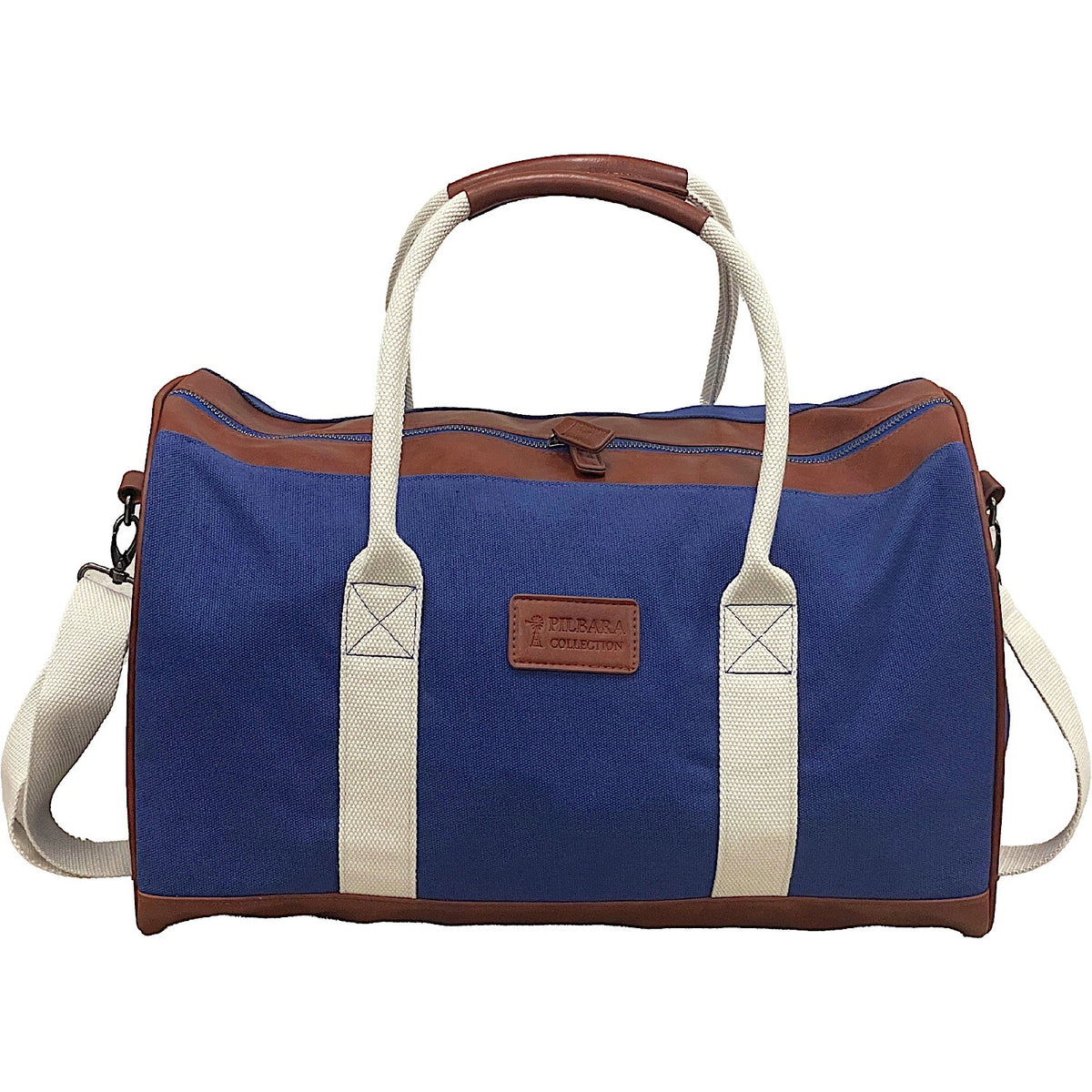 Pilbara Canvas Overnighter Bag - Blue