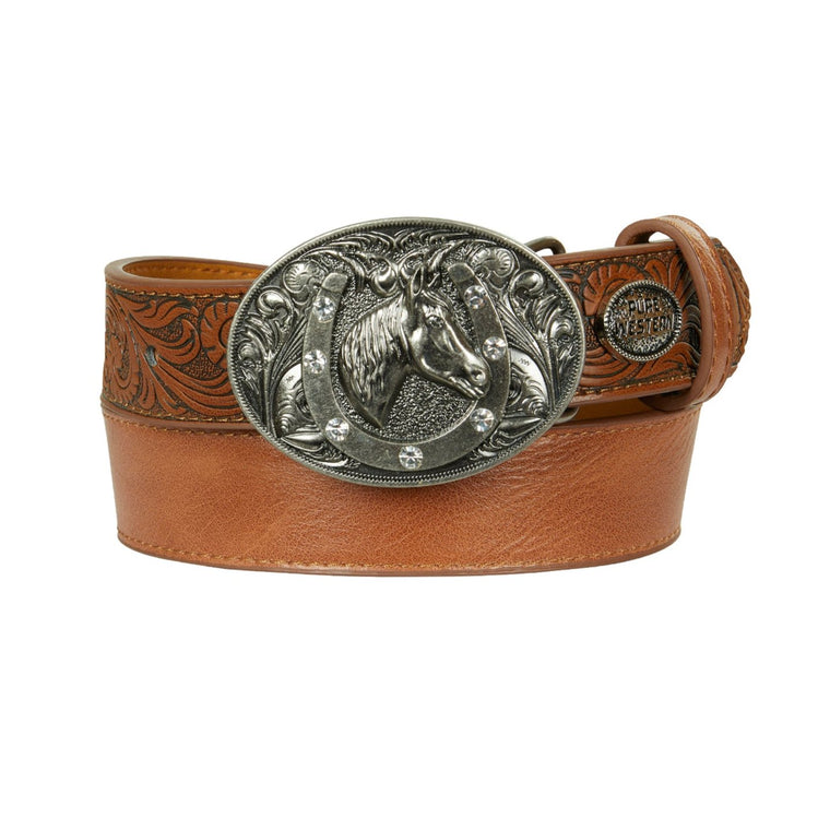 Pure Western Kid's Kiara Belt Tan