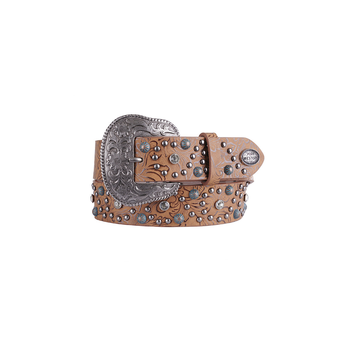 Pure Western Hanna Belt Light Tan