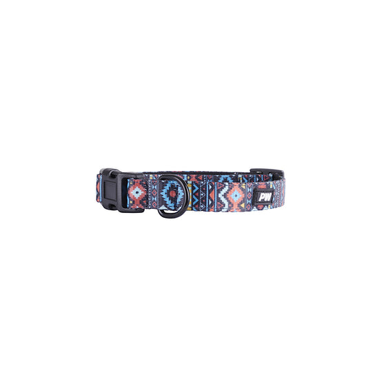 Pure Western Billie Dog Collar Blue