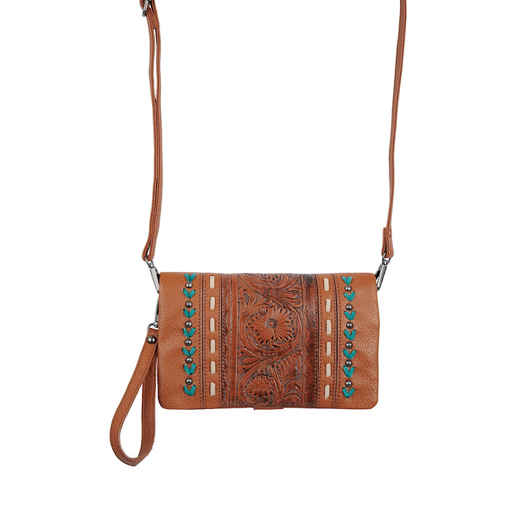 Pure Western Gabby Wallet Bag Tan