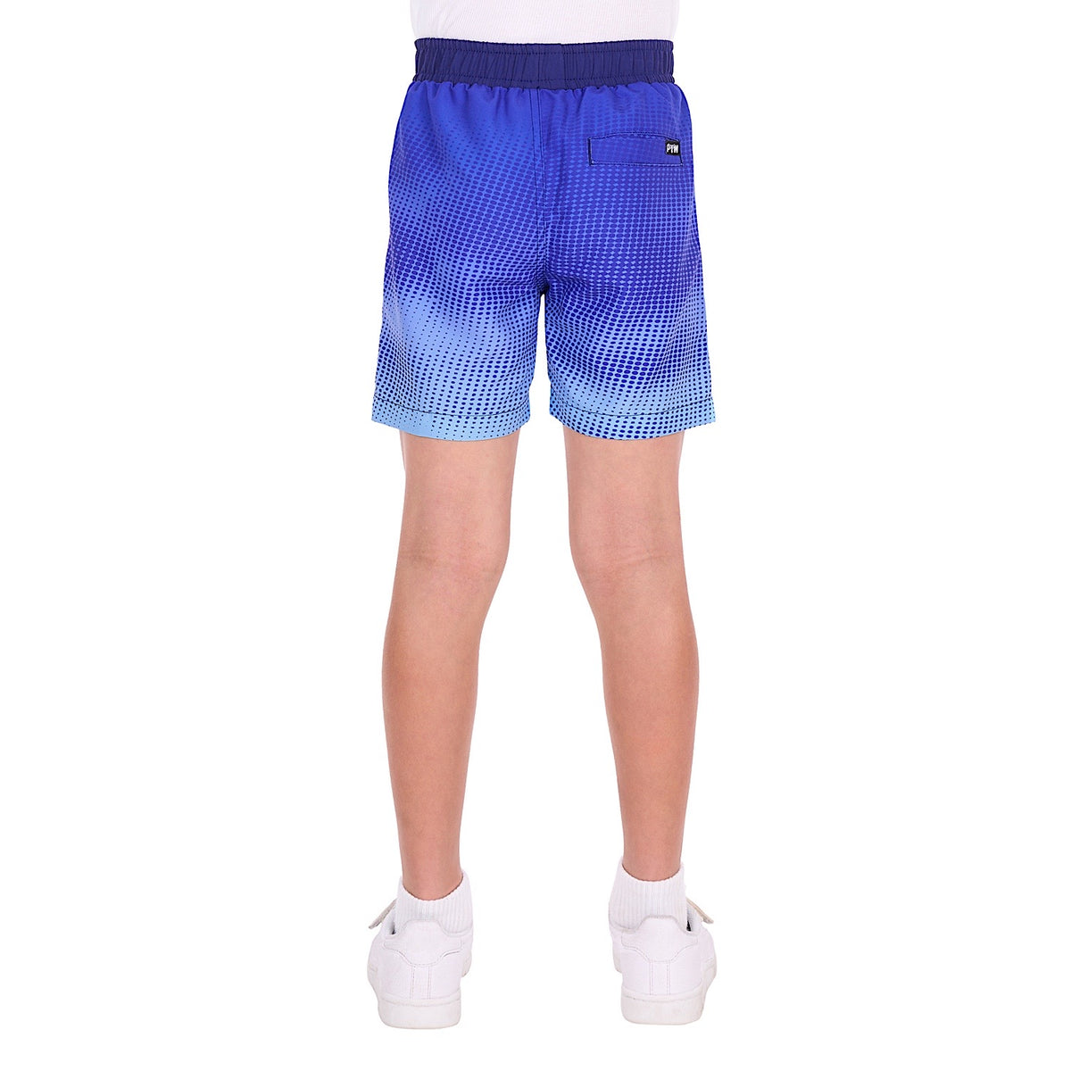 Pure Western Boy's Sam Boardshort - Navy/Blue