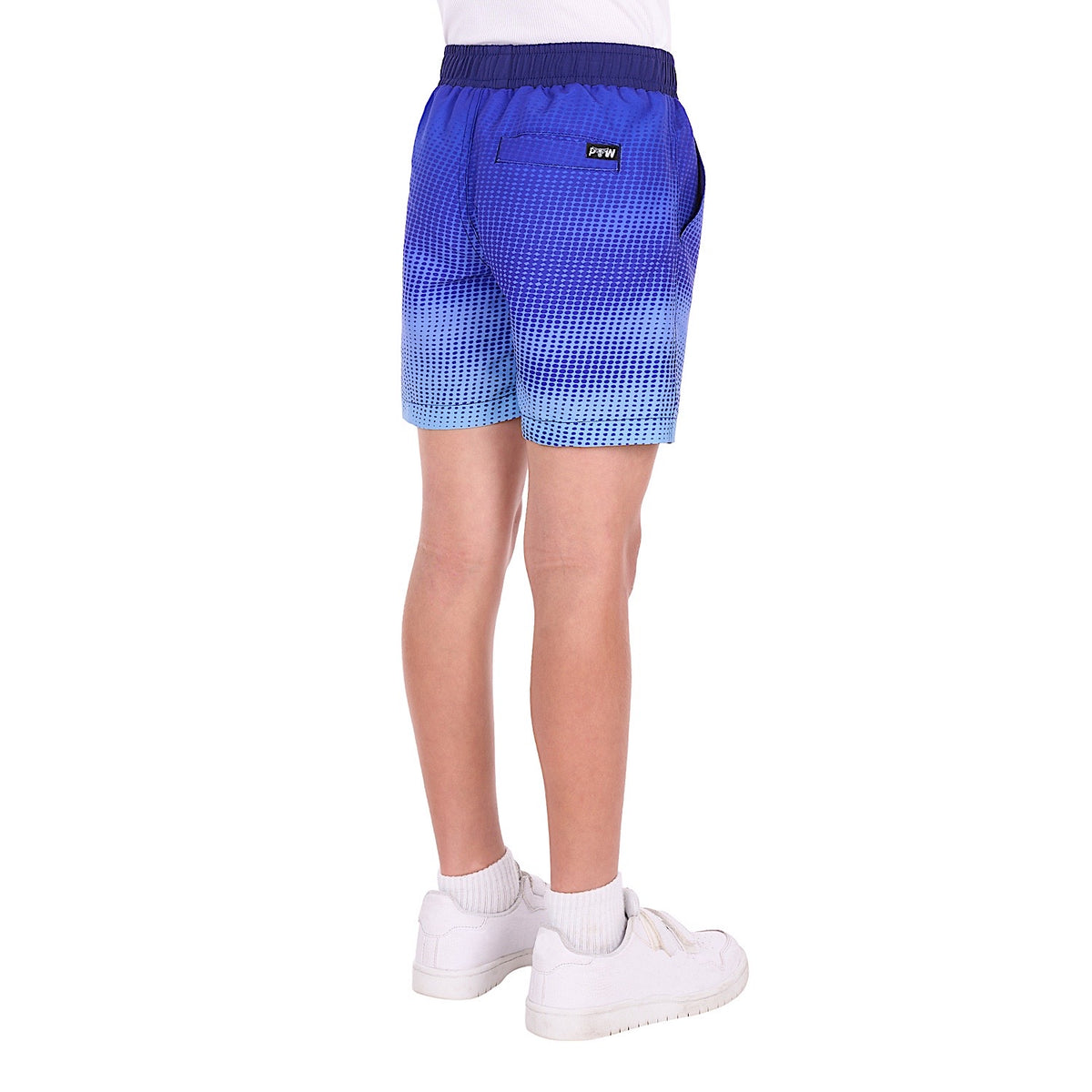Pure Western Boy's Sam Boardshort - Navy/Blue