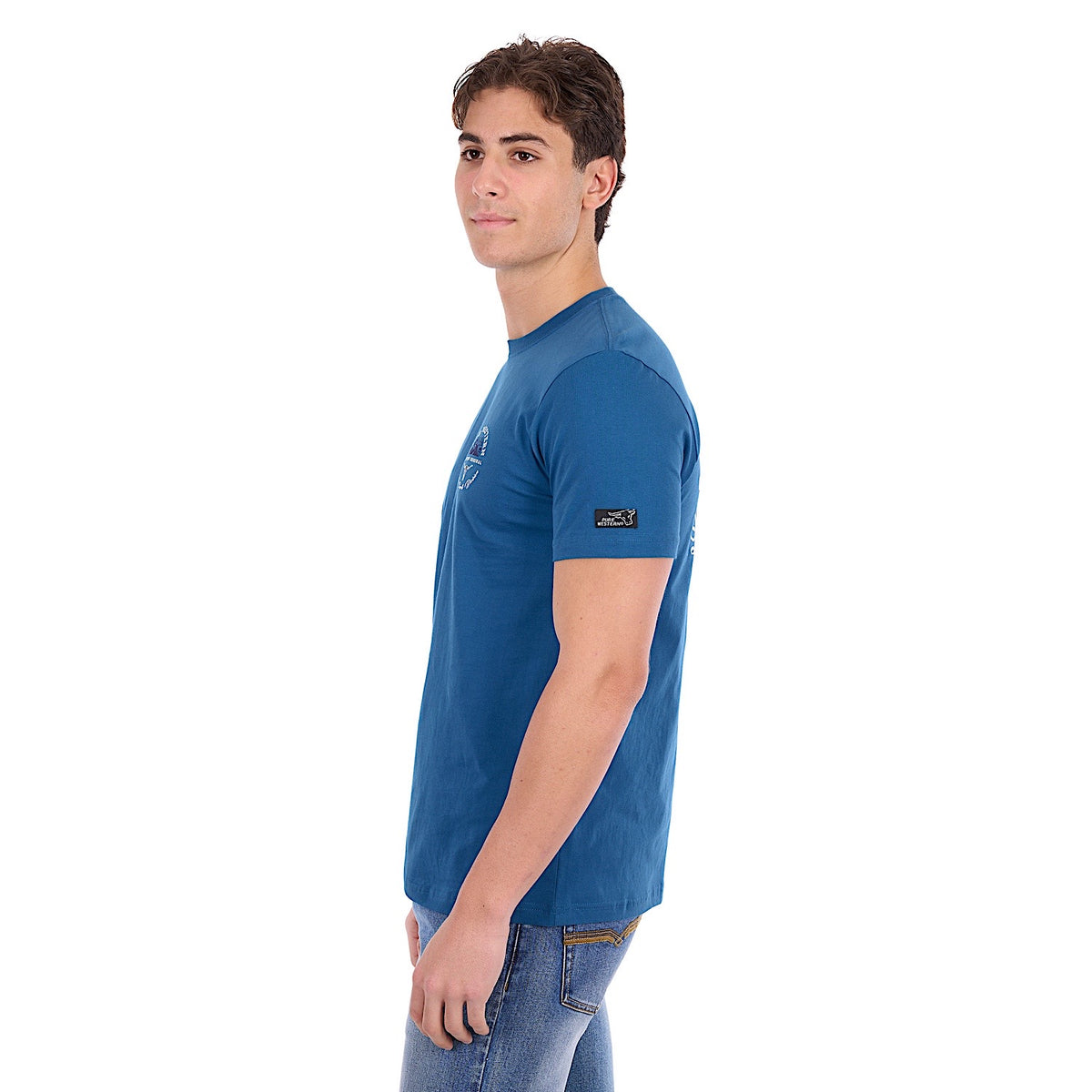 Pure Western Men's Craig Tee - Denim