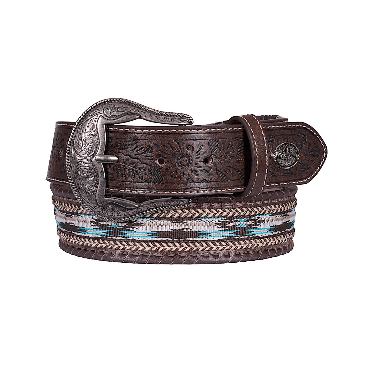 Pure Western Lynton Belt - Dark Tan