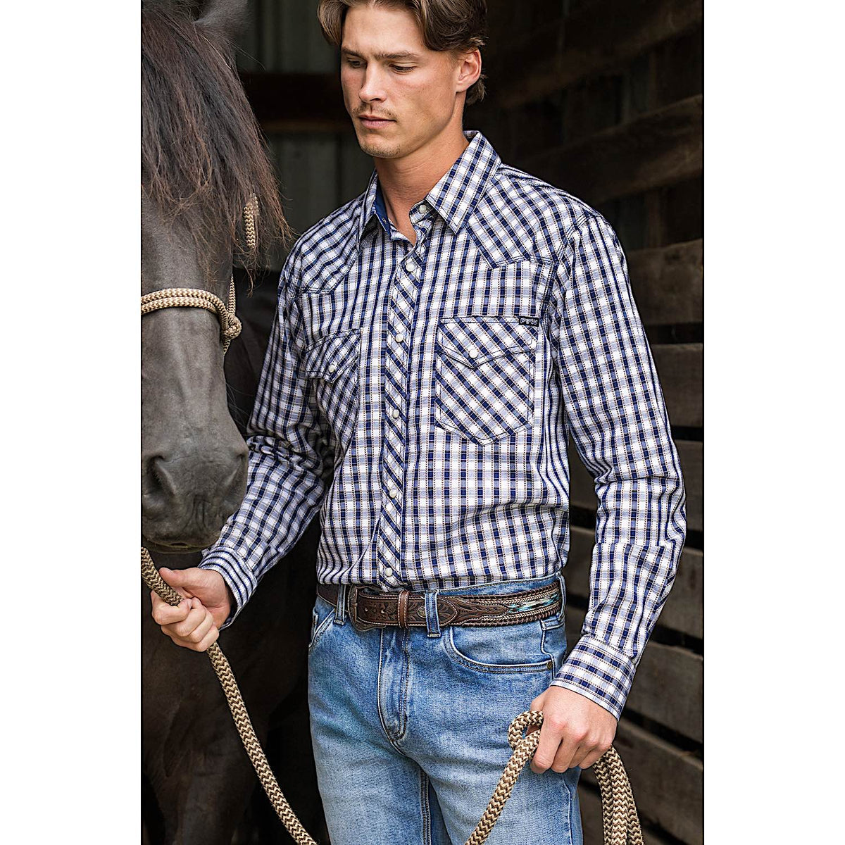 Pure Western Lynton Belt - Dark Tan