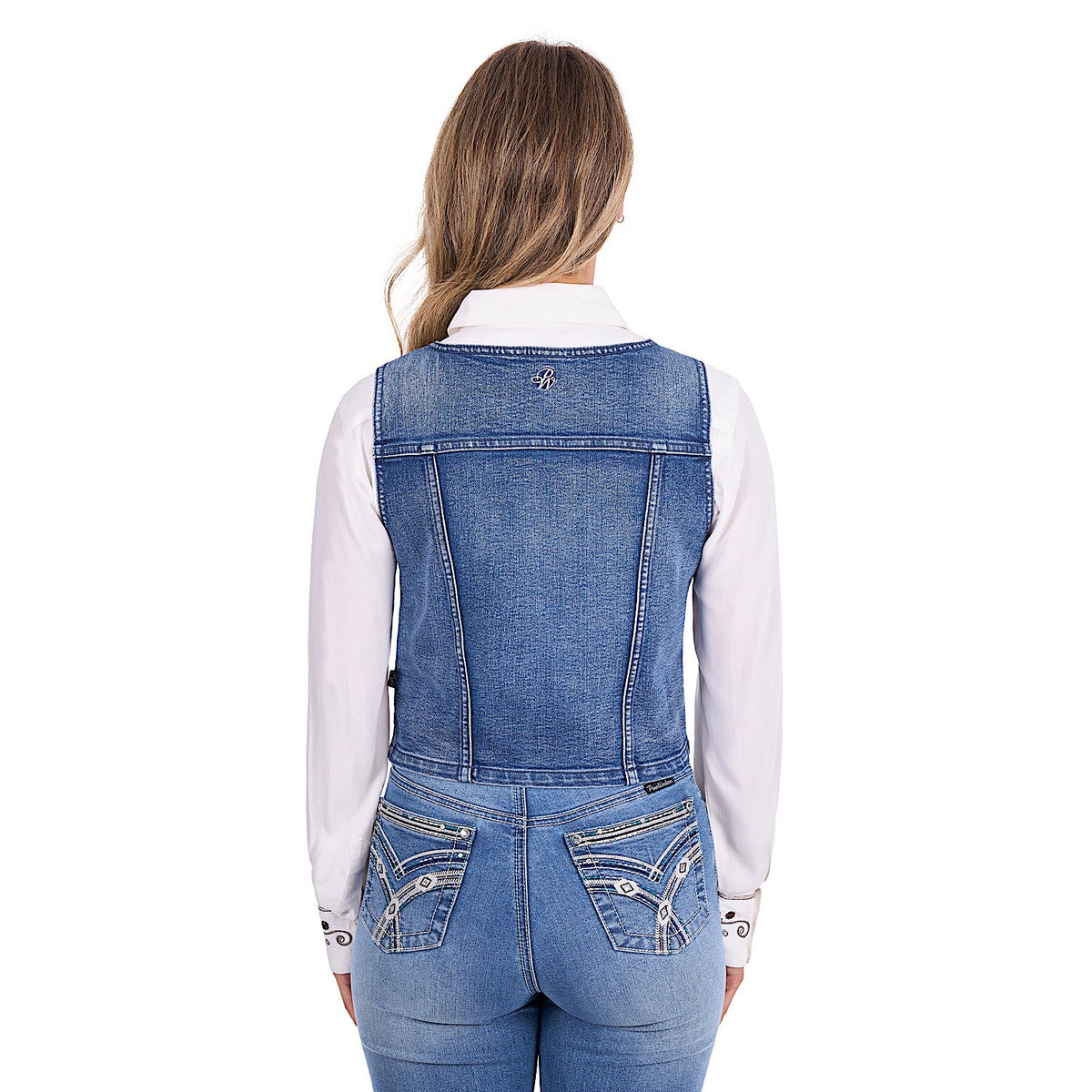 Pure Western Women's Natasha Vest - Chambray