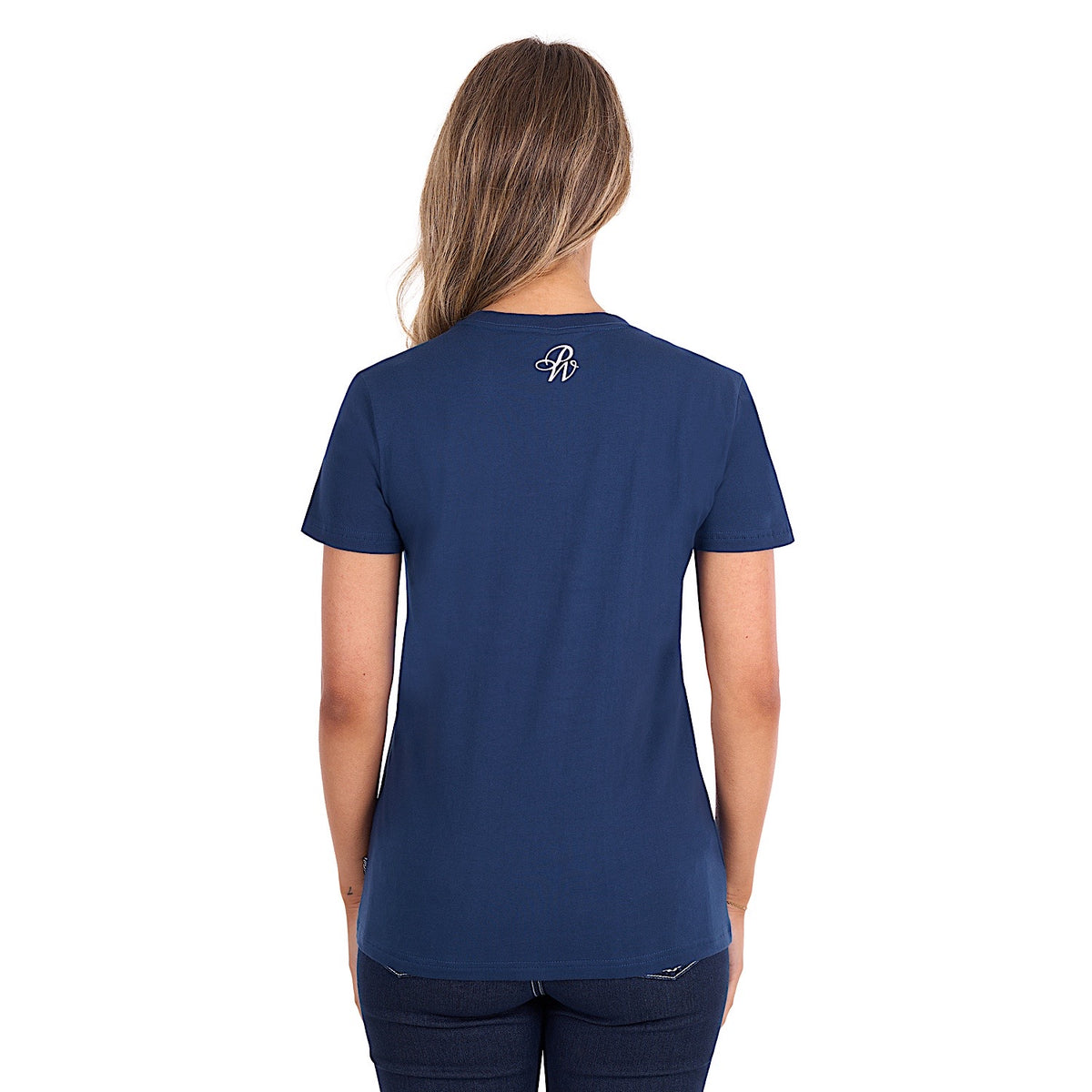 Pure Western Women's Holly Tee - Navy