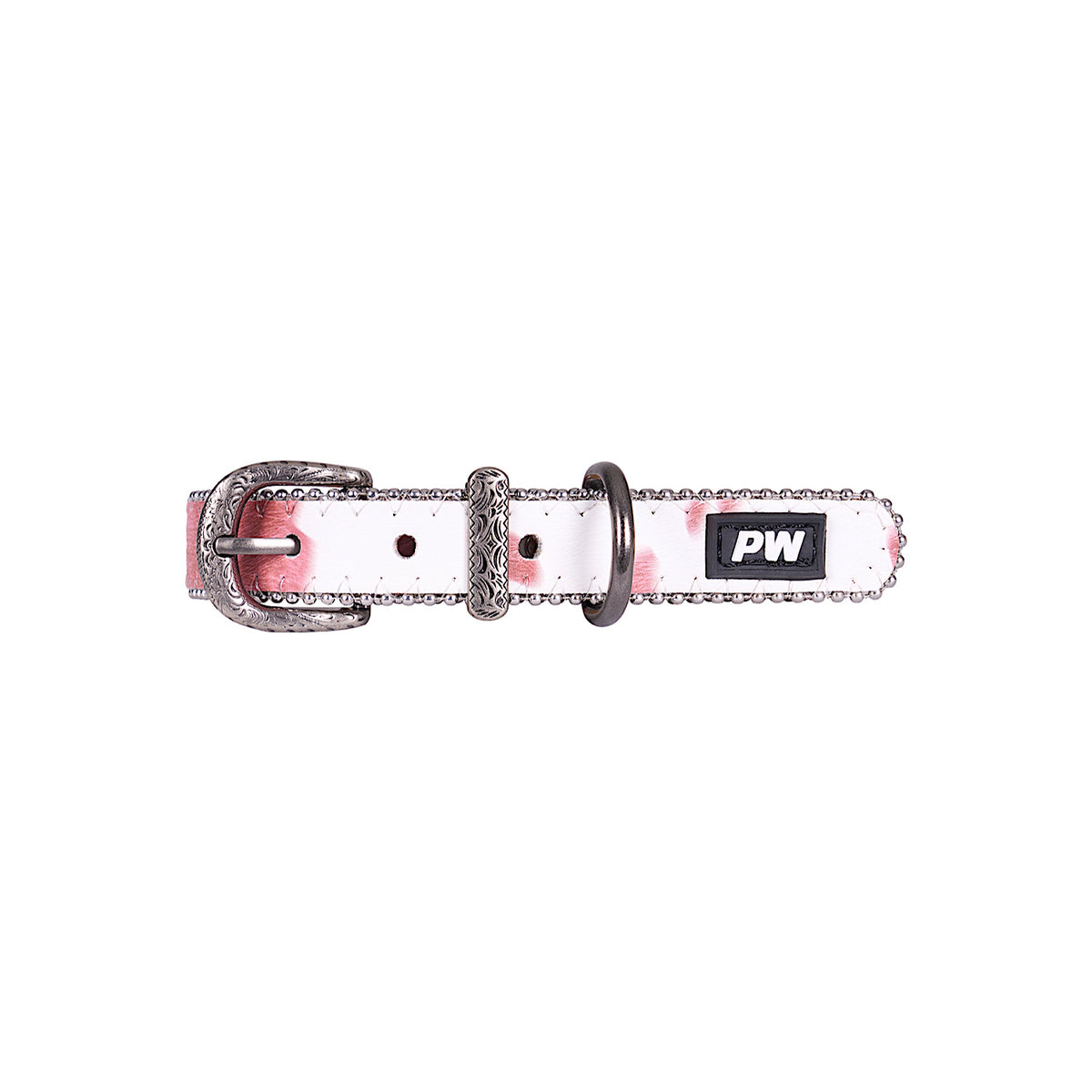 Pure Western Randy Dog Collar - Pink