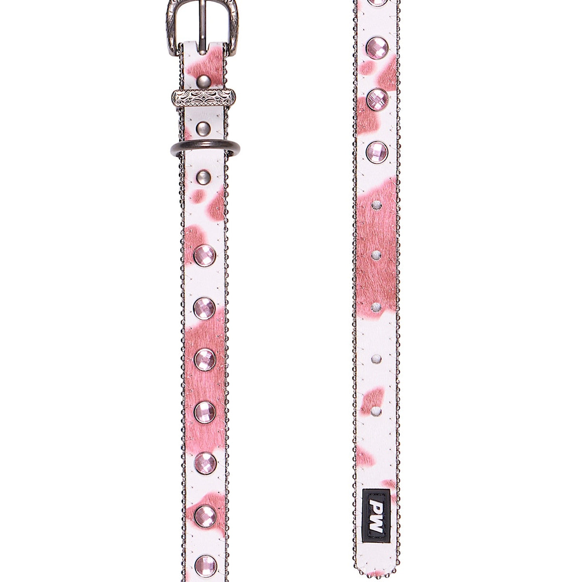 Pure Western Randy Dog Collar - Pink
