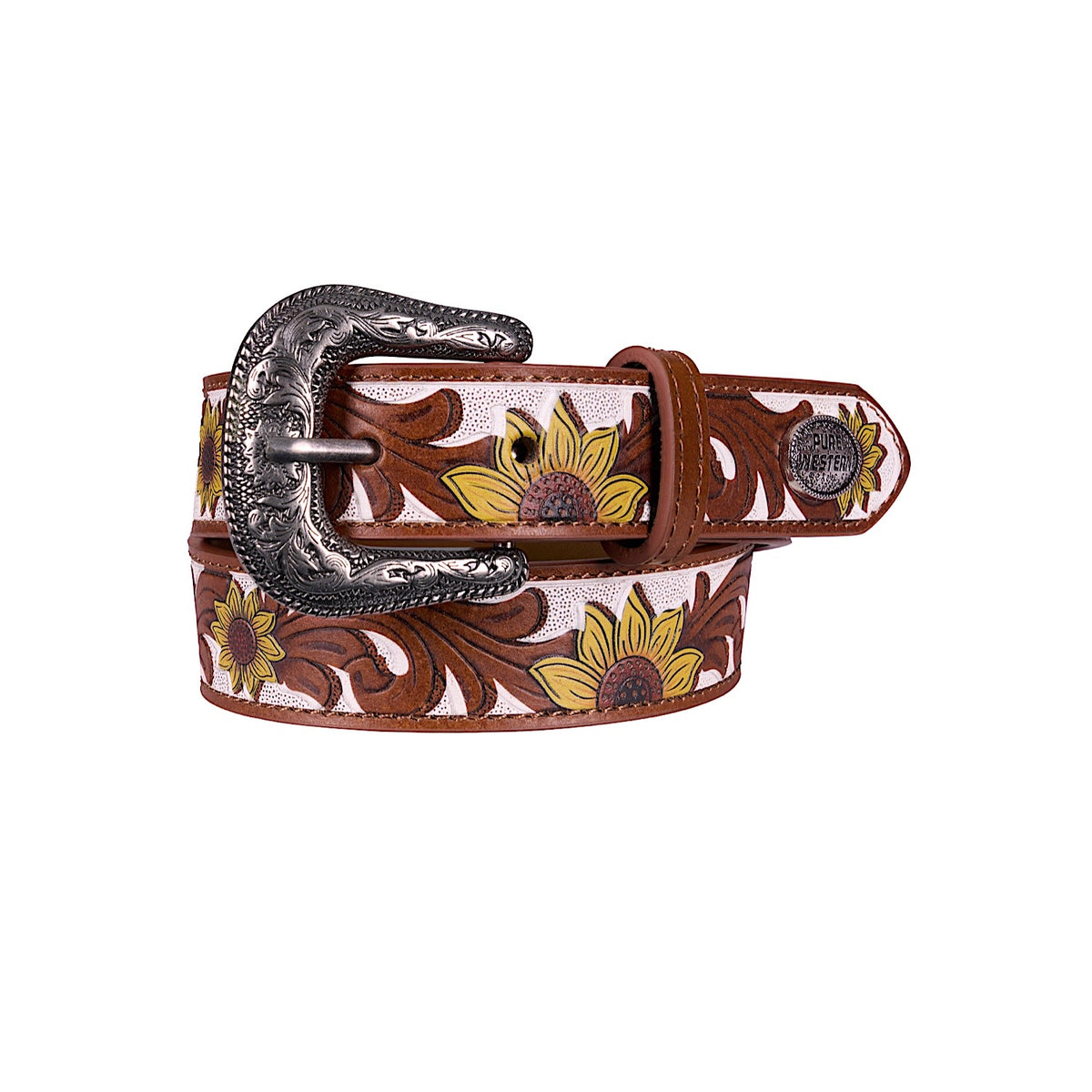 Pure Western Kid's Taliah Belt - Tan
