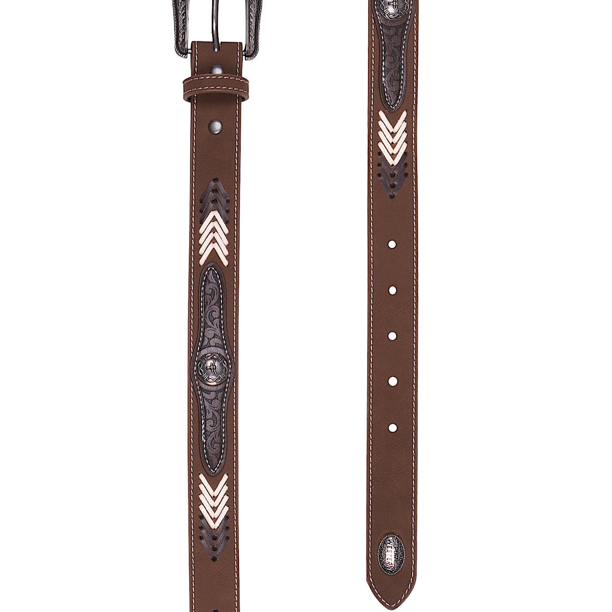 Pure Western Kid's Mikael Belt - Tan