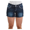 Pure Western Womens Lucy Short Midnight