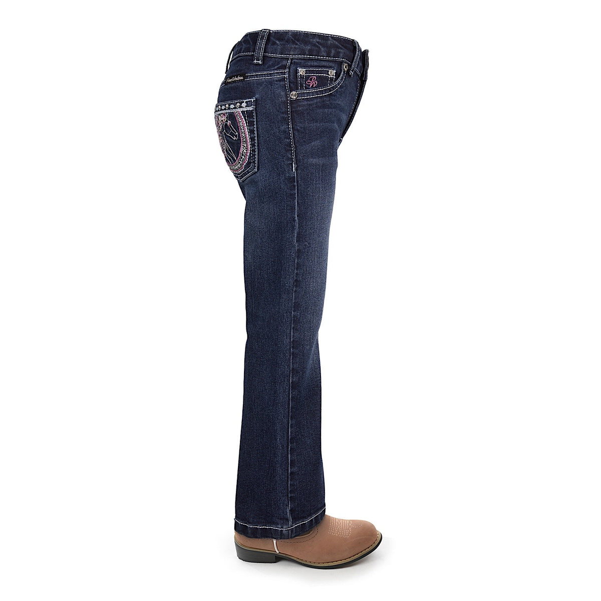 Pure Western Girls Tess Boot Cut Jean Midnight