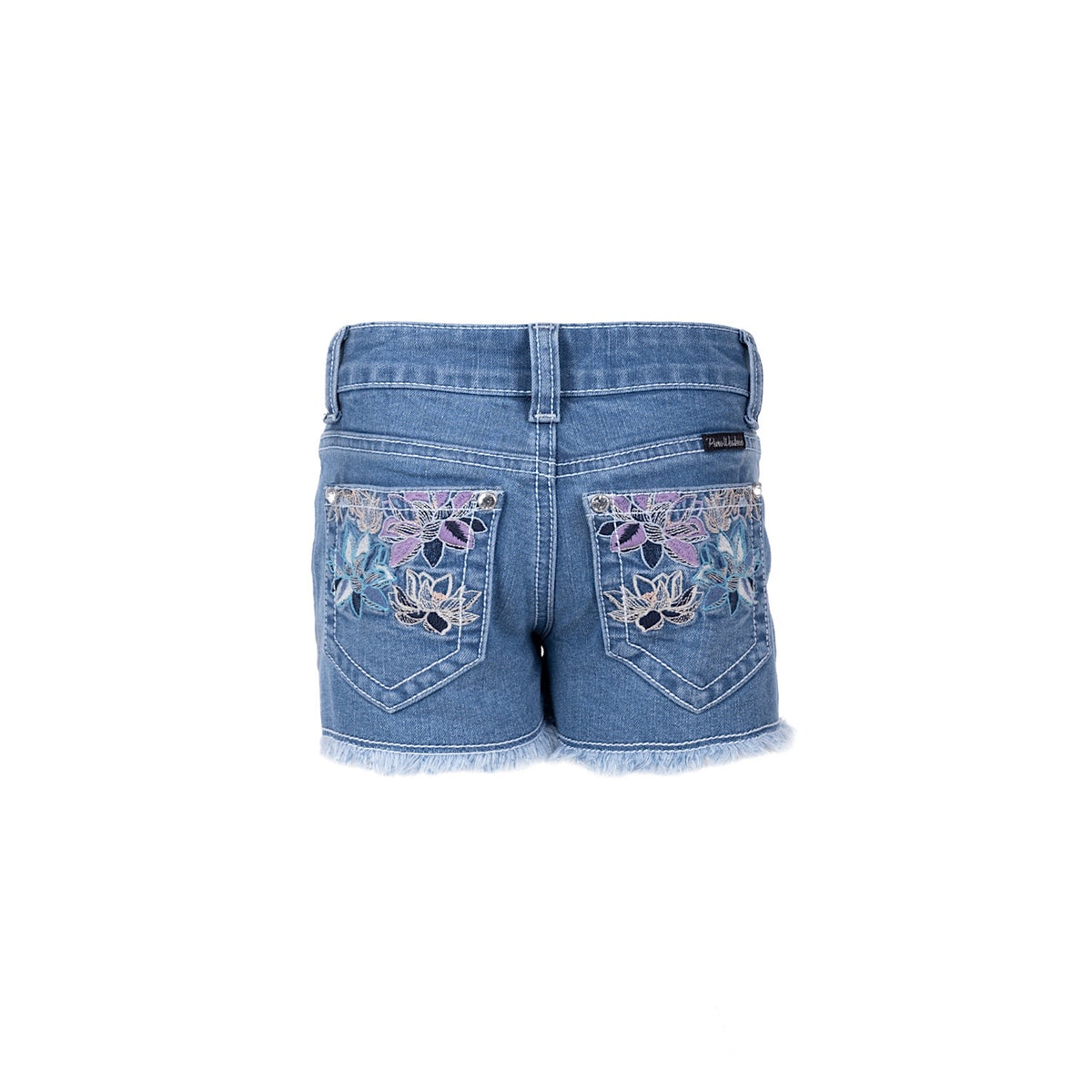 Pure Western Girl's Audrey Short-Faded Blue