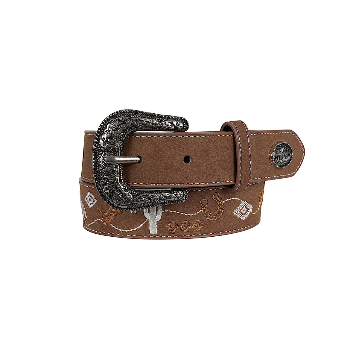 Pure Western Kid’s Hallie Belt - Tan