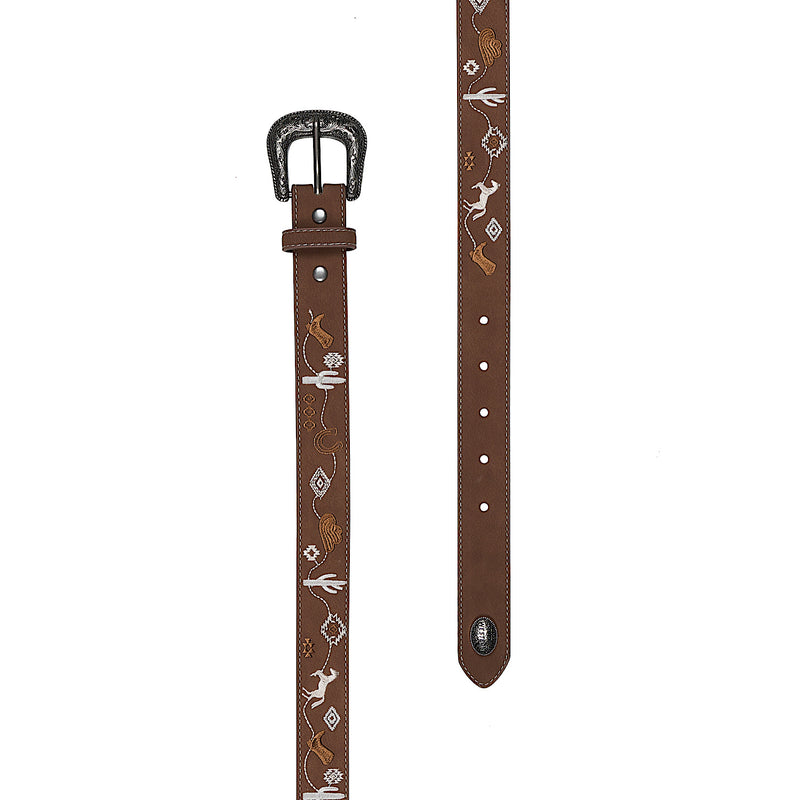 Pure Western Kid’s Hallie Belt - Tan