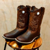 Pure Western CHILDRENS Lincoln Boot Brown/Tan