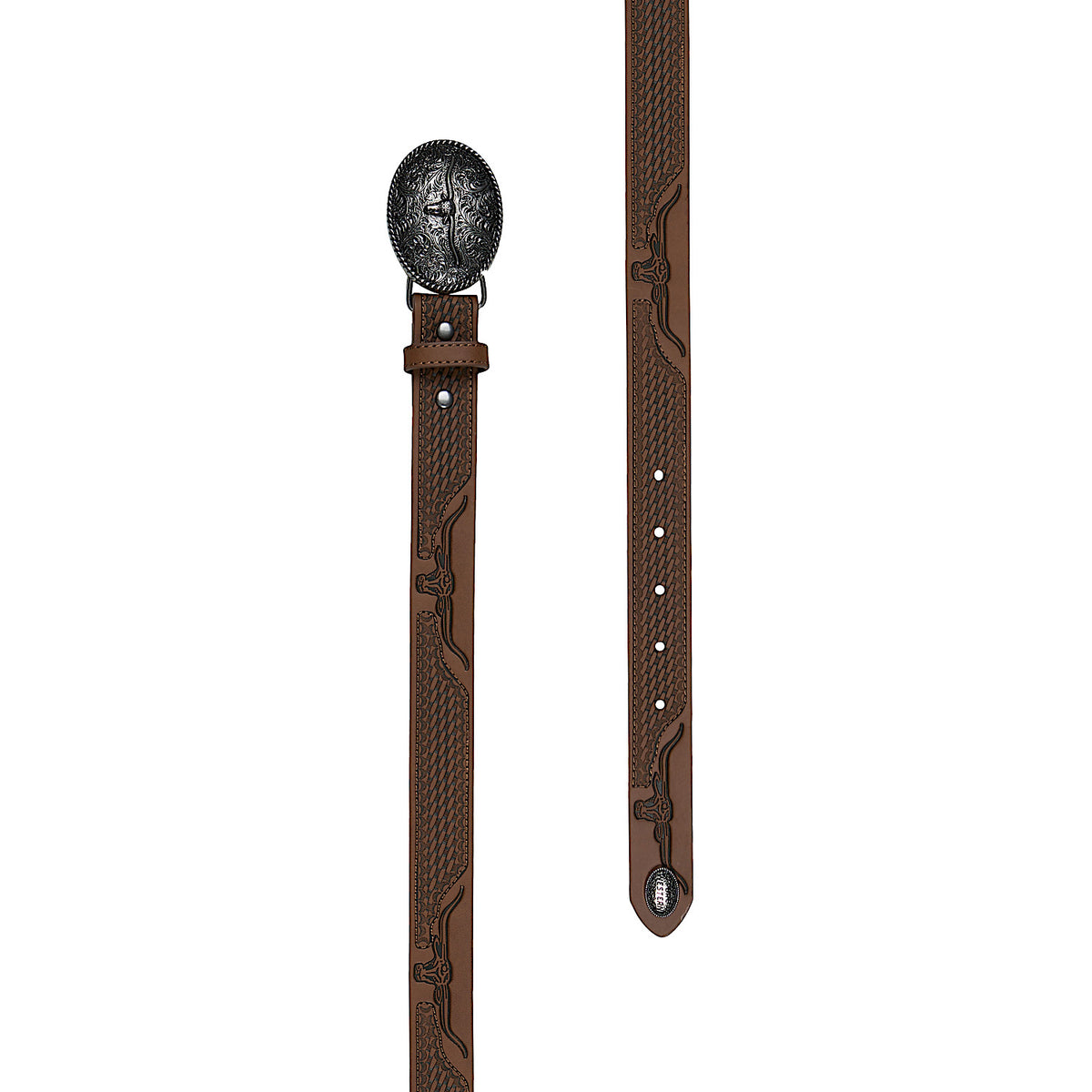 Pure Western Kid’s Colson Belt - Tan